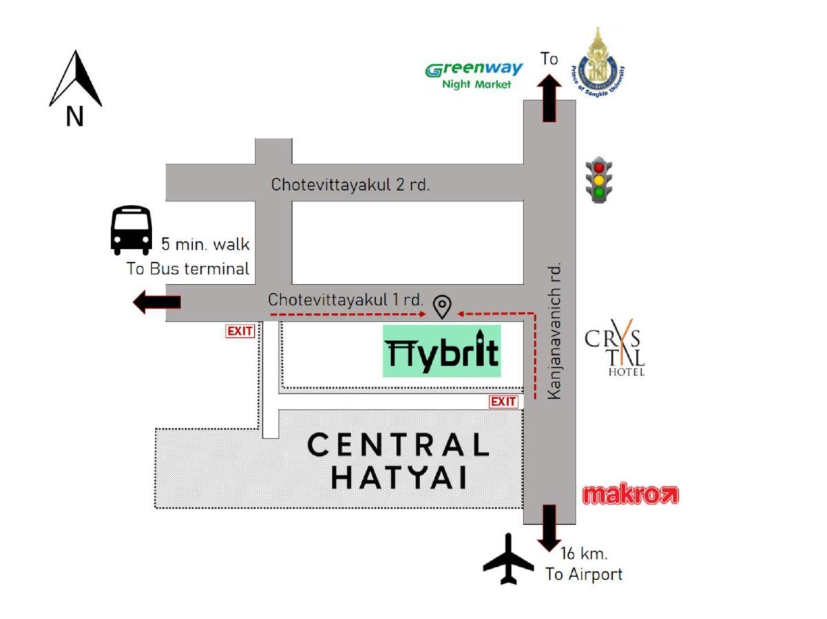 Hybrit Hostel&Cafe 핫야이 외부 사진